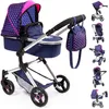 Poussette de poupée combinée Vario Licorne Voir les images du produit 1