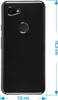 PhoneNatic Case kompatibel mit Google Pixel 3a - schwarz Produktbild-Vorschau 2