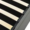 A close-up view of the wooden slats and frame of a bed. Produktbild-Vorschau