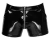 Black Level - Pánské černé lesklé boxerky se zipem XL Náhled obrázku produktu 6