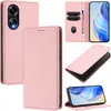 Litchi Leder Handyhülle für Oppo A98 5G Wallet Kartenfächer Produktbild-Vorschau 1