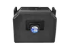 A black plastic storage container with a label on the front. Náhled obrázku produktu