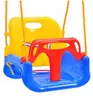 Altalena 3 in 1 con schienale per il giardino, altalena Anteprima dell’immagine prodotto 1