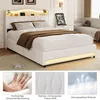 Letto contenitore INONEFT, 140x200 cm, letto con spazio Anteprima dell’immagine prodotto 7