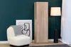 A narrow wardrobe in a room with a chair, a picture, and a floor lamp. Náhled obrázku produktu