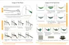Camping Hammock se zipem Mosquito Net a Canopy, 300kg Náhled obrázku produktu 7
