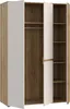 Forte ELISTON Kleiderschrank 120 130, moderner Produktbild-Vorschau 5