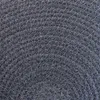 vidaXL Sottobicchieri in juta, 4 pezzi, grigio scuro, Anteprima dell’immagine prodotto 4
