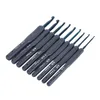 9-teiliges Häkelnadel-Set, ergonomischer Soft-Griff, glatte Produktbild-Vorschau 3