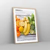 Gerahmtes Poster - Rahmen in heller Eiche - Essen Gemüse Produktbild-Vorschau 8