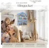 tectake® Mylittle Story nástěnná police 50 x 15,5 x 60 cm, Náhled obrázku produktu 4