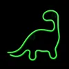 Neon LED dinosauro decorazione da parete verde 23,5x24,5 cm Anteprima dell’immagine prodotto 3