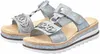 Rieker V7986-12 Damen Plateau Pantoletten Keilabsatz Clogs, Produktbild-Vorschau 87
