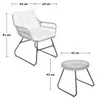 SVITA AMALFI Rattan Sitzgruppe Outdoor Gartenlounge 2 Produktbild-Vorschau 7