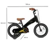 DERYAN Turbo 3 v 1 Detský Bicykel 14 Palcov - Odrážadlo s Náhľad obrázku produktu 3
