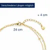 Leonardo Fußkette Gold Cleo Ciao, Fußkettchen, Schmuck, Produktbild-Vorschau 2