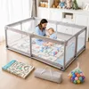 Laufstall Baby mit Matratze, Laufgitter Baby 200x180cm XXL, Produktbild-Vorschau 10