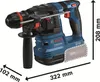 Marteau perforateur sans fil avec ONECHUCK GBH 18V-22 X en Voir les images du produit 12