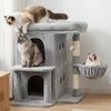 Katzenbaum de 65 cm - Tour spacieuse avec plateforme et Voir les images du produit 2