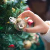 Relaxdays Weihnachtskugeln 96er Set, glitzernde, matte, Produktbild-Vorschau 2