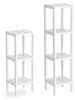 Badezimmerschrank aus MDF, 22 x 22 x 92 cm Produktbild-Vorschau 5