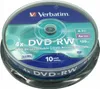 Verbatim DVDVER00072B, DVD-RW, Vreteno, 10 kusov, 4,7 GB Náhľad obrázku produktu 5