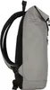 A side view of a gray roll-top backpack. Produktbild-Vorschau