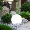10er Set LED Solarkugel weiß, Erdspieß, DxH 10x38 cm Produktbild-Vorschau 19