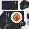 Rutschfeste Platzset abwaschbar aus Filz 18er Set,6 Produktbild-Vorschau 1