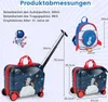 COSTWAY 2-dielny detský kufor + batoh, 12"+18" detský vozík Náhľad obrázku produktu 6