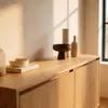 SARAH Buffet aus hellem Holz, 120x40x75 cm, mit 2 Produktbild-Vorschau 3