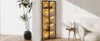 LED Eckvitrine 160x62x35 cm Glasvitrine mit Beleuchtung Produktbild-Vorschau 18