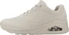 A side view of a beige SKECHERS UNO STAND ON AIR sneaker. Voir les images du produit