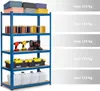 Regał metalowy magazynowy 150 x 75 x 30 Humberg 4842 Náhled obrázku produktu 10