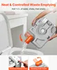 SucceBuy Tragbare Toilette mit 30 L abnehmbarem Produktbild-Vorschau 6