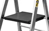 A close-up view of a step on an aluminum ladder. Anteprima dell’immagine prodotto
