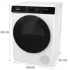 Gorenje DPNA83W Wärmepumpentrockern, 8 kg, NatureDry, Produktbild-Vorschau 8