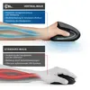 Comparison of a vertical mouse and a standard mouse, showing the ergonomic benefits of the vertical mouse. Produktbild-Vorschau