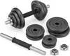 Sada činek Gymtek 20kg s pouzdrem - 2x rukojeti činek - 4x Náhled obrázku produktu 5