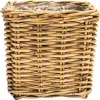 Pflanzkorb Leah Bali Naturfaser 38 x 38 x 37 cm grau braun Produktbild-Vorschau 1