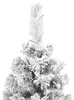 vidaXL Sapin de Noël artificiel élancé avec neige Vert 180 Voir les images du produit 3