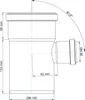 POLOPLAST POLO-KAL NG Abzweig DN 110, 50, 87, 1 Stk. Produktbild-Vorschau 2