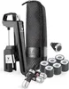 A Coravin wine system kit with accessories, including a storage case and gas cartridges, displayed against a white background. Podgląd zdjęcia produktu