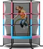 COSTWAY 165 cm Gartentrampolin mit Sicherheitsnetz, Produktbild-Vorschau 1