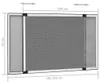 vidaXL Teleskop-Fliegengitter für Fenster Weiß (100-193)x75 Produktbild-Vorschau 7