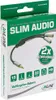 InLine® S-99250 Câble audio Slim Y jack 3,5mm ST vers 2x Voir les images du produit 1