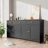 Commode Merax avec trois tiroirs et quatre Voir les images du produit 5