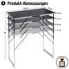 Meister Multifunktionstisch 3-teilig 30 kg Tragkraft je Produktbild-Vorschau 3