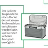 Novaliv Einkaufskorb faltbar mit Kühlfunktion 30 Liter GRAU Produktbild-Vorschau 5