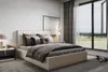 Kaiser Möbel Polsterbett 180x200 mit bettkasten und Öffnung Produktbild-Vorschau 1